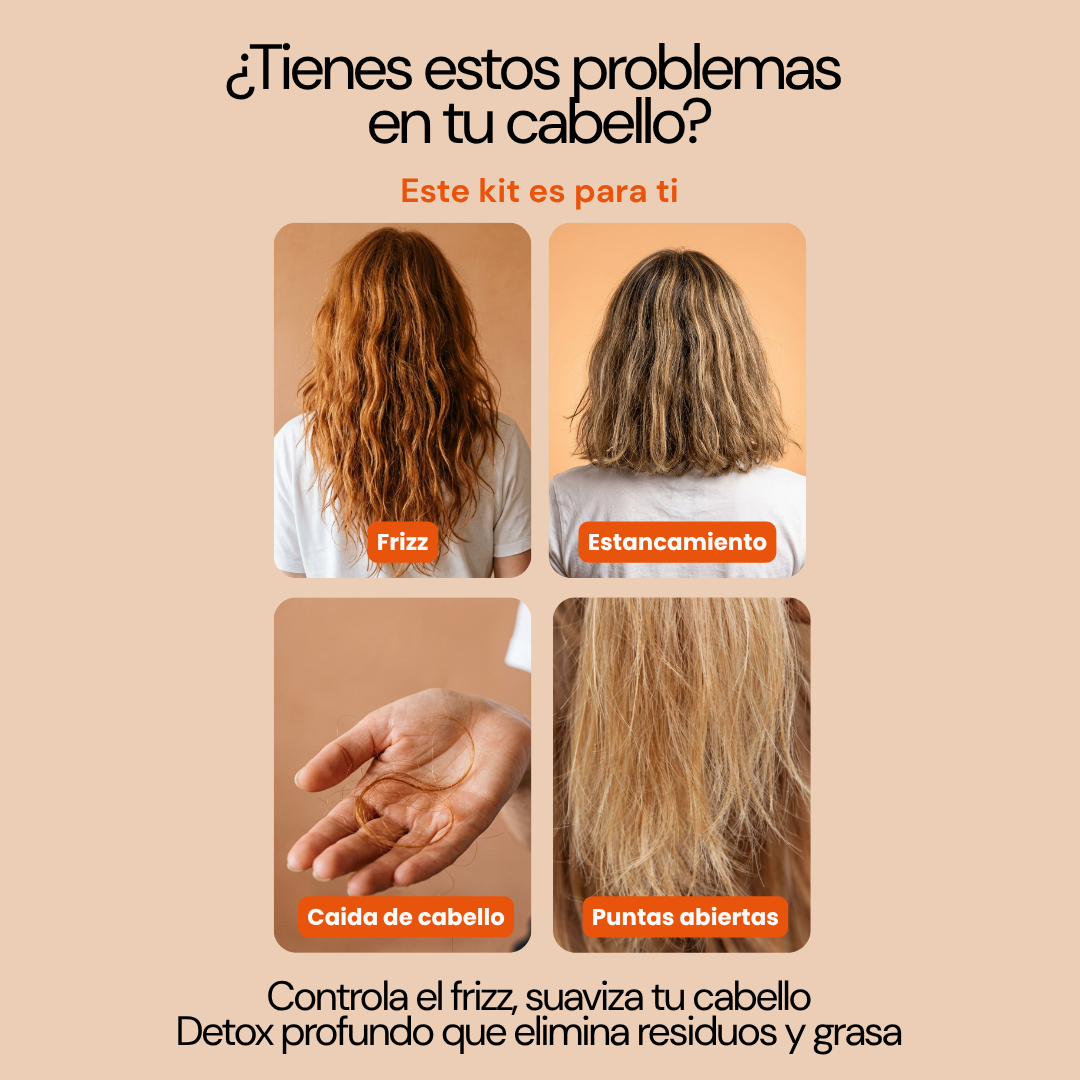 Kit Machē Full Hair Routine | El ritual que restaura, purifica y renueva tu cabello desde la raíz
